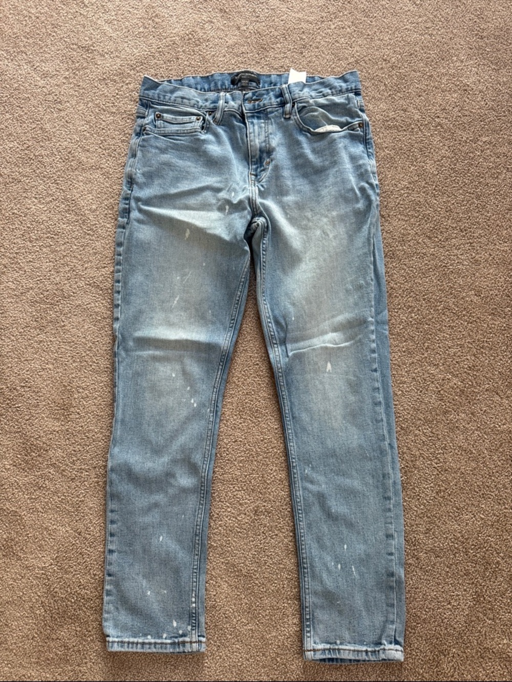 Banana republic Men's Light Blue Washed Jeans